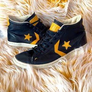 John Varvatos Converse Leather Sneakers